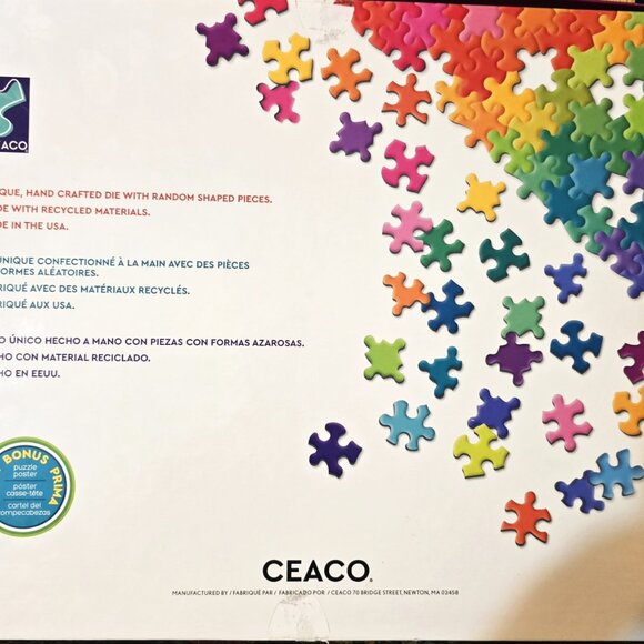 The Secret Garden 2000 Piece Jigsaw Puzzle Ceaco 38" x 26" Poster Assembled Once - Picture 5 of 7